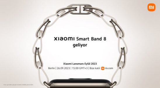 Xiaomi Smart Band 8 will also be available in Turkey