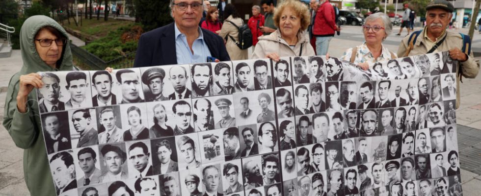 a victim of the Franco regime heard by a judge