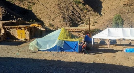 a week after the earthquake the inhabitants of Ighil recount