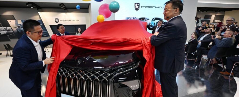 opening of the motor show with a breakthrough of Chinese