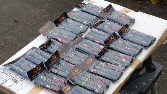 140 kilos of illegal fireworks found in a barn in