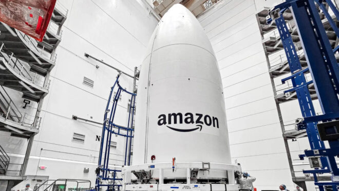 1696620641 Amazon launched the first test satellites for its internet project