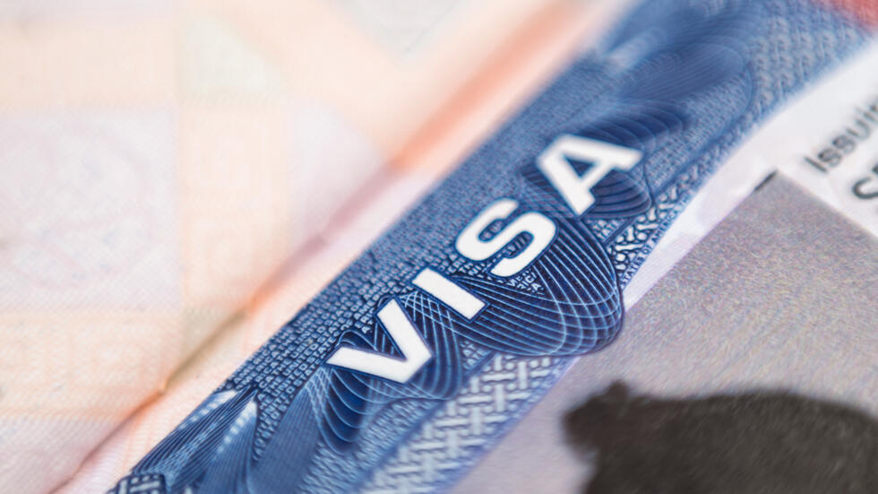     An American visa (Illustrative image).