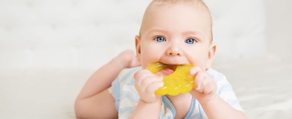 A teething ring recalled throughout France for risk of choking