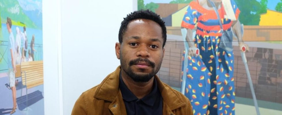 AKAA David Mbuyi a young contemporary artist between Annecy and