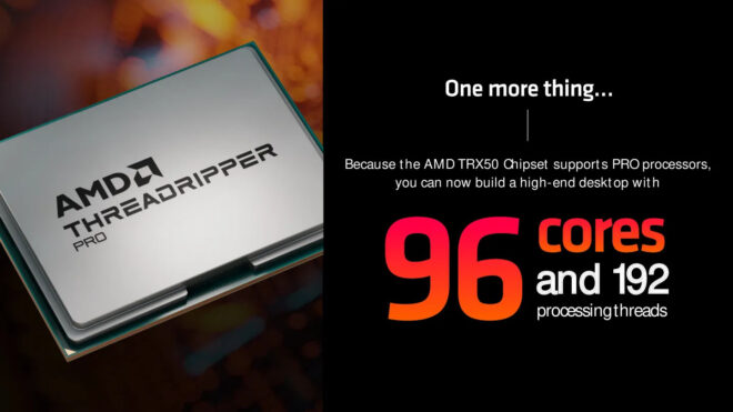 AMD introduced its new high end Ryzen Threadripper processors