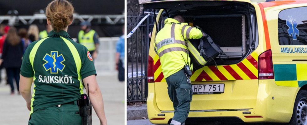 Ambulance uniforms stolen very sensitive