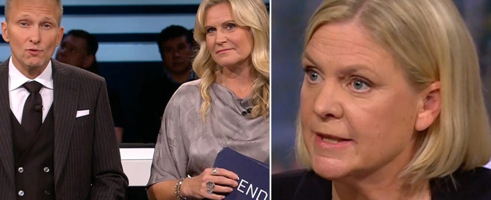 Andersson and Busch criticize the SVT debate