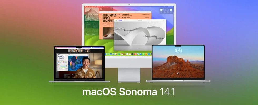 Apple Releases macOS Sonoma 141 Update