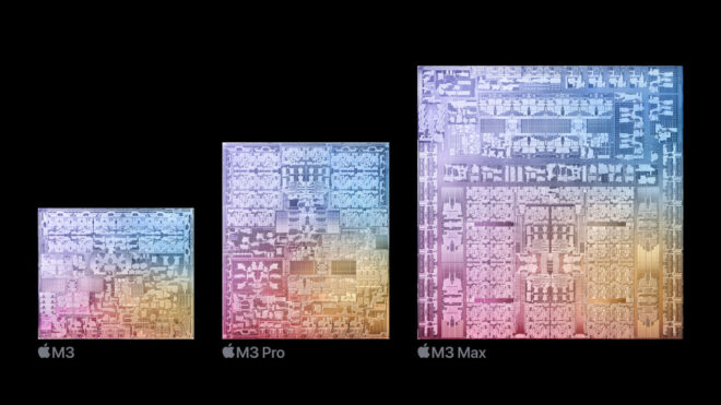 Apple introduced its new M3 M3 Pro and M3