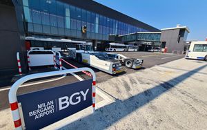 B2B logistics at Bergamo Airport with the support of Alibabacom