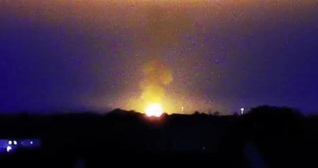Big explosion near Oxford England