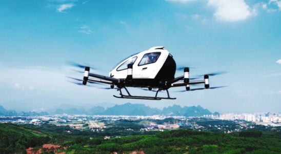 EHang makes the flying taxi future a reality