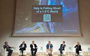 ESG CEO Forum Bain Company Italy behind on net