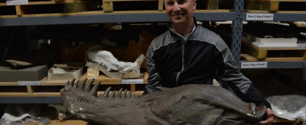 Francois Therrien the dinosaur loving paleontologist