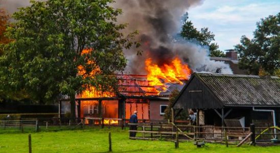 House just saved after barn fire in Veenendaal
