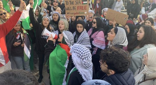 Hundreds of Londoners rally for Palestine after Hamas attack on