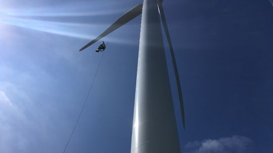 Irritation about steering wind turbine survey in the province of