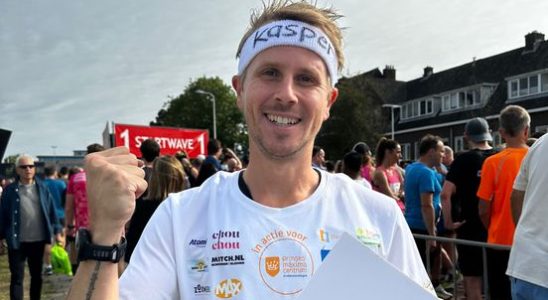 Jeroens sponsored run is going fast he is now aiming