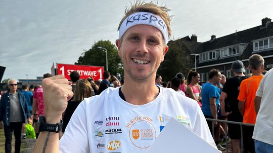 Jeroens sponsored run is going fast he is now aiming