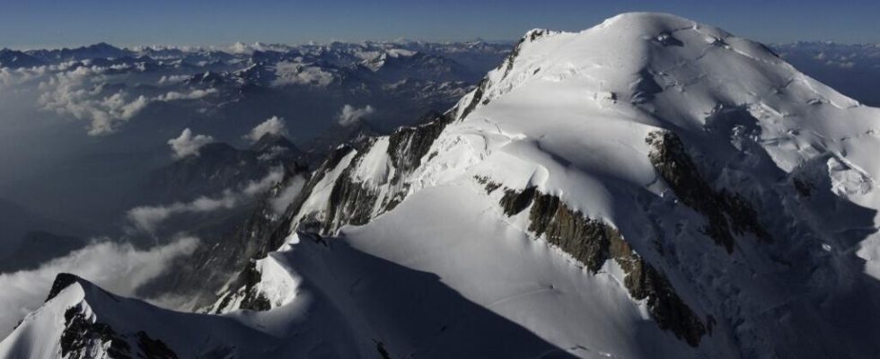 Mont Blanc measured at 480559 meters or 222 m less