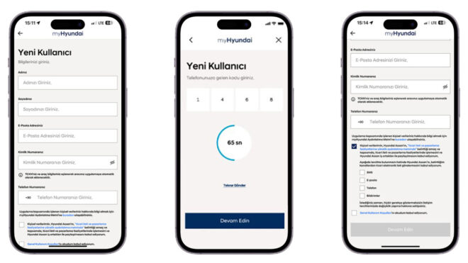 New mobile application from Hyundai Assan myHyundai Turkiye