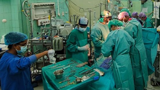 Pediatric heart surgeon WKZ Utrecht operated on nine children in