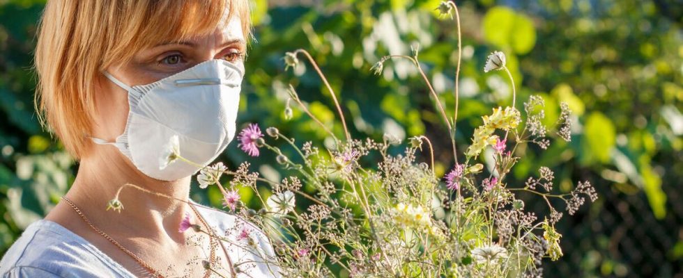 Pollen allergy can the mask help
