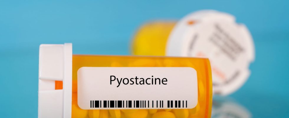 Pyostacin indications what side effects