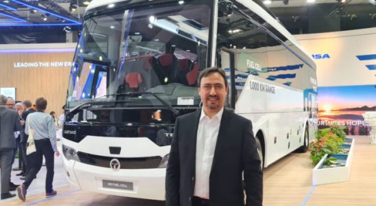 TEMSA introduced its hydrogen intercity bus