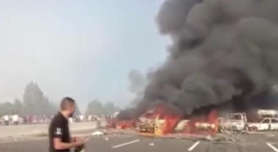 Terrible accident in that country 32 dead 63 injured Some