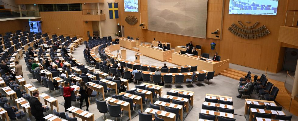 The Riksdag debates the Israel Palestine conflict