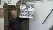 The Russian artist draws in his art from Komis Finno Ugric