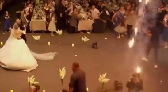 They got married at the wedding where 113 people lost
