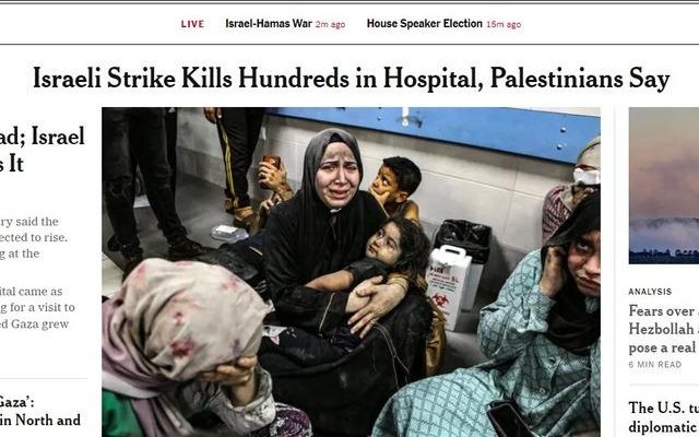 This is how Israels hospital massacre was reflected in the