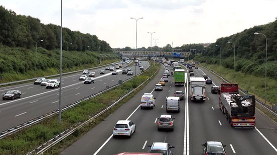 Traffic jams in Utrecht have increased but hardly any rush