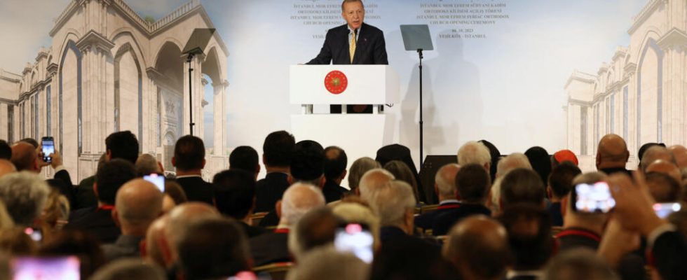 Turkiye President Erdogan inaugurates a Syriac church in Istanbul