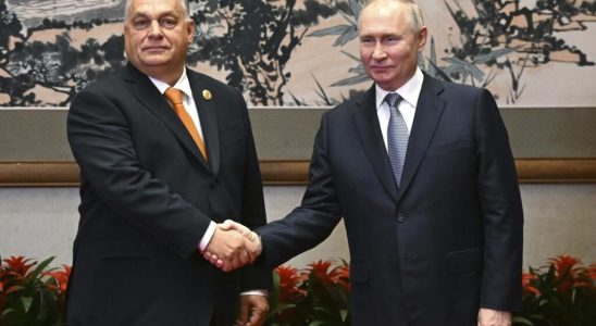 Vladimir Putin and Viktor Orban display their closeness in Beijing