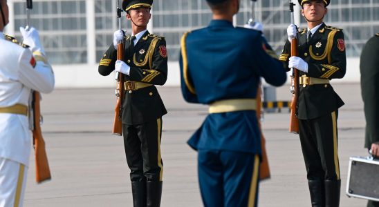 Vladimir Putin on location in China