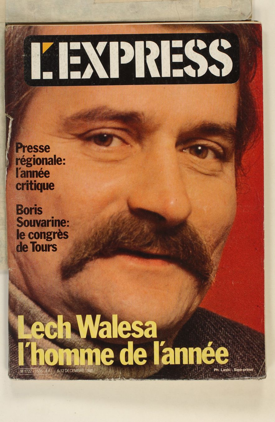 Lech Walesa L'Express 1980