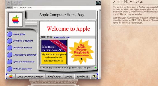 a virtual museum to relive the history of the Web