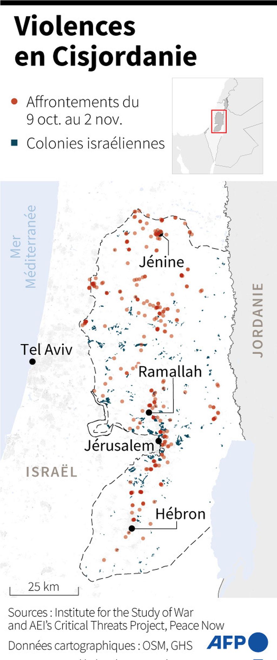 Violence in the West Bank