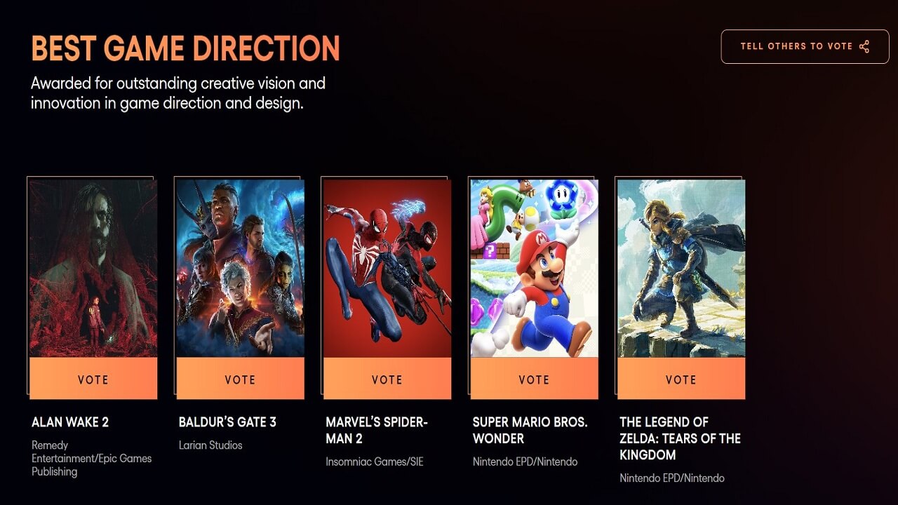 1699903769 892 Best Games of the Year The Game Awards 2023 Nominees