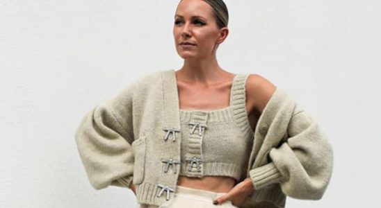 36 ways to reinvent the cardigan spotted on Instagram