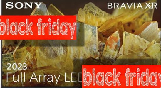 4000 euros Black Friday reduction on this very high end TV
