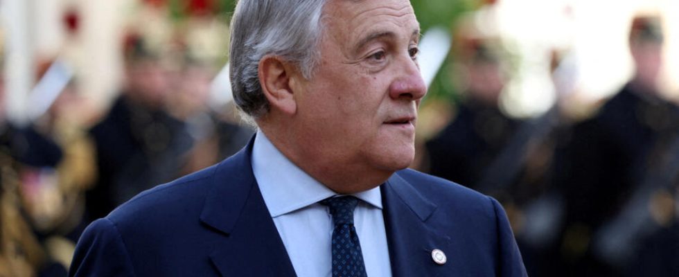 Antonio Tajani head of Italian diplomacy Hamas is responsible for