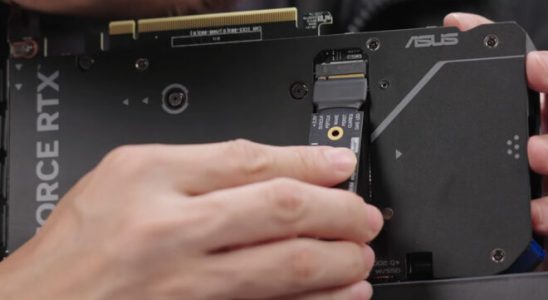 Asus launched the RTX 4060 Ti which can be installed