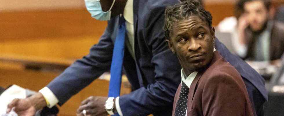 At the trial of rapper Young Thug the use of