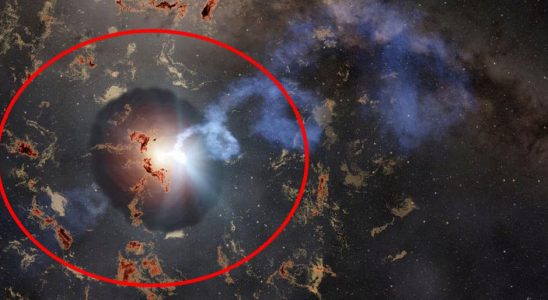 Black hole discovered in space