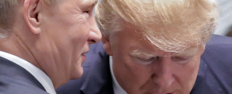 Donald Trump re elected Vladimir Putins bet – LExpress